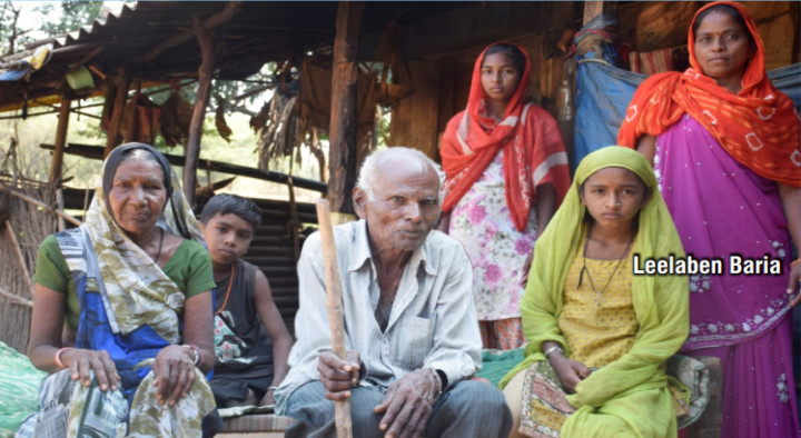 Leelaben Baria,  Gram Sathi (Moti Mangoi, Block: Devgadh Baria, District: Dahod)