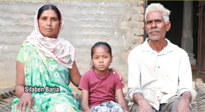 Sitaben Baria, Leader, Devgadh Mahila Sangathan (Bara, Block: Devgadh Baria, District: Dahod)