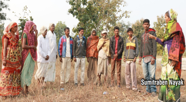 Sumitraben Nayak ,Panchayat Member and Ex-Sarpanch (Amlipani Chhotra, Block: Devgadh Baria, District: Dahod)